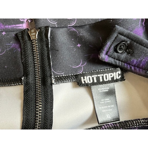 Hot Topic Mini Skirt with Removable Suspenders, Size XL - Picture 5 of 6